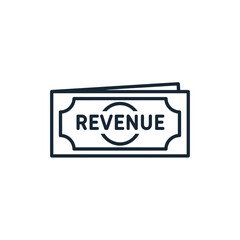 Obraz premium Revenue Concept Illustration for Financial Success and Income Growth