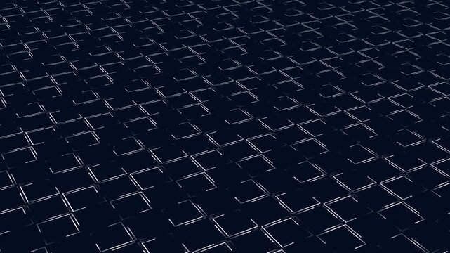 abstract seamless and geometric repeated pattern background animation