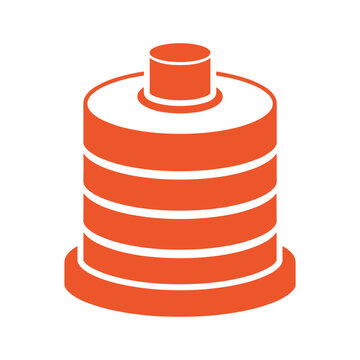 Orange Cake Illustration