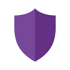 Purple Shield Icon