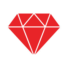 Red Diamond Logo Design