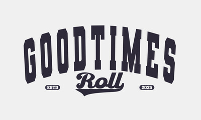 Retro Vintage College Varsity Typography T-shirt and Poster Graphic Template Vector © AKSNA