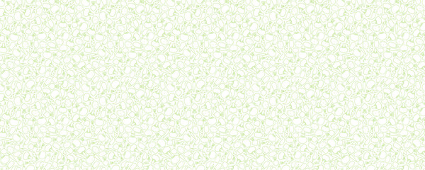 line silhoette seamless vegetables pattern - 1