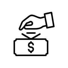 Zakat Donation Symbol Icon