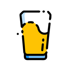 Zamzam Water Glass Illustration