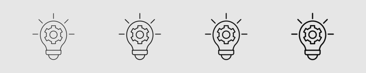 Innovation Different Style Icon