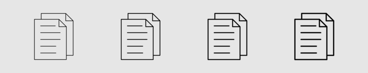 Documentation Different Style Icon