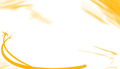 Cadre effet vectoriel dor&eacute; sur fond transparent.