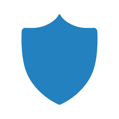 Blue Shield Icon Vector