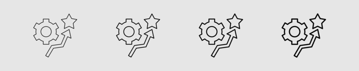 Improvement-Arrow Different Style Icon