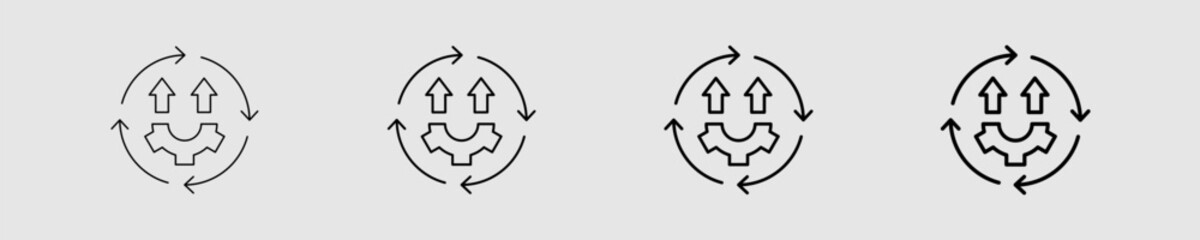 Iteration Different Style Icon