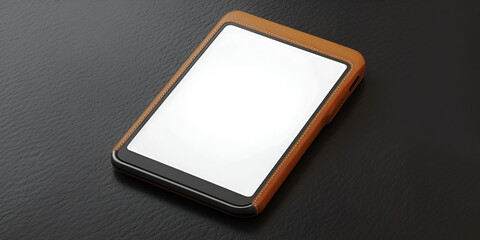 Luxury E-Reader with Leather Case and Soft Screen Glow