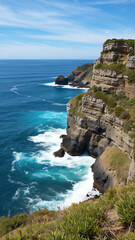 Coastal Cliff Ocean