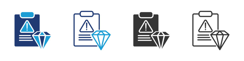 Values Norm icon set collection multi-style.