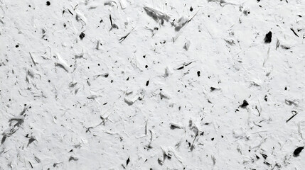 White Textured Paper with Jagged Fibers background