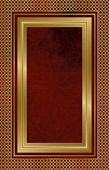 Fototapeta premium Luxury Modern Rectangular Living Room Rug – Elegant Home Decor Carpet Design