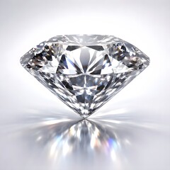 diamond on white background