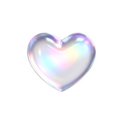 Iridescent Heart Shaped Pearl Jewelry Gemstone.