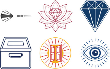 Simple Business Icons Set