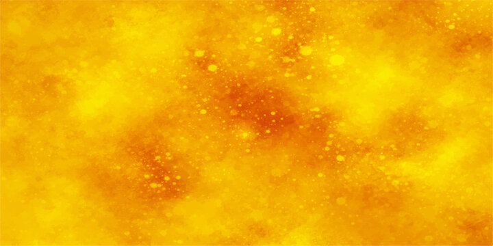 Abstract orange and yellow fire background with bubbles featuring a hot grunge texture and red flame patterns for an inferno art backdrop