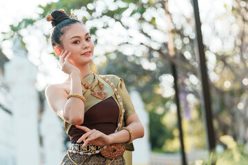 Close-up portraits of outdoor cultural dance performances