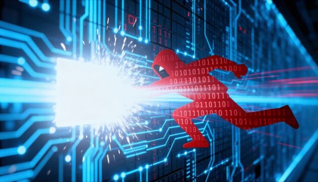 unauthorized access blocked by digital security wall perfect for safer internet day