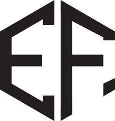 Obraz premium EF Polygon logo.eps