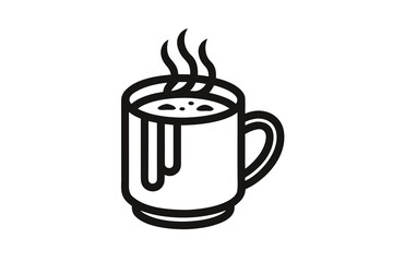 cocoa mug tall body icon