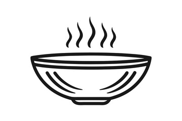 soup bowl deep oval icon