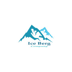 ice berg logo simple