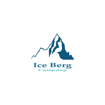 ice berg logo simple