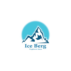 ice berg logo simple