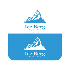 ice berg logo simple