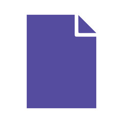 Purple Document Icon