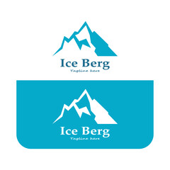 ice berg logo simple