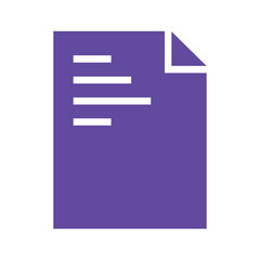 Vector Document Icon