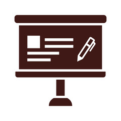 Vector Illustration of a Computer Monitor