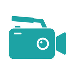 Video Camera Icon Illustration