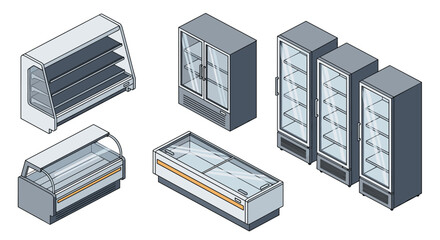 Two young girls actively planting and watering young trees in a public park with a modern city skyline background for ecology.