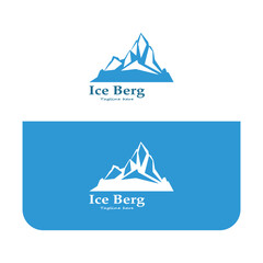 ice berg logo simple
