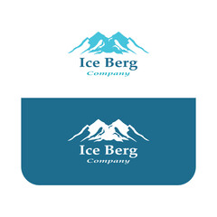 ice berg logo simple