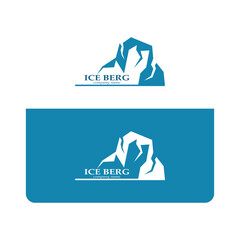 ice berg logo simple