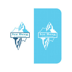 ice berg logo simple