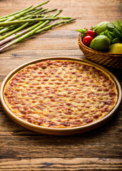 Classic Artisan Pizza for Restaurant Branding and Creative Food Marketing