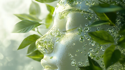 Natural Plant Theme Beauty Mask