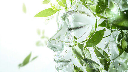 Natural Plant Theme Beauty Mask
