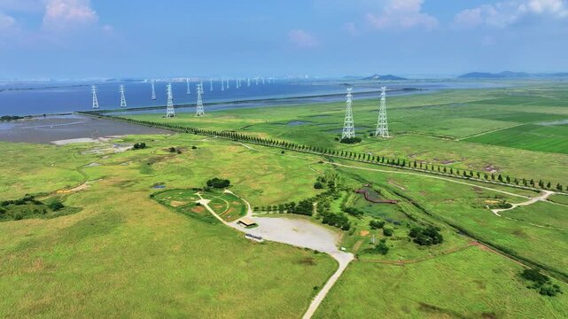 경기도 안산시 대부도 대부바다향기테마파크의 여름