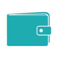 Teal Wallet Icon