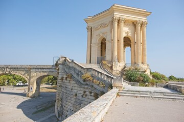 Obraz premium Montpellier, a beautiful city in southern France