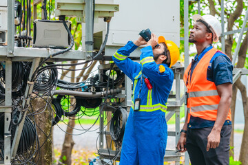 Telecom Network Maintenance Inspection